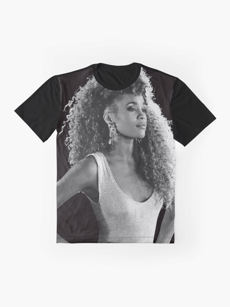 oversized whitney houston shirt