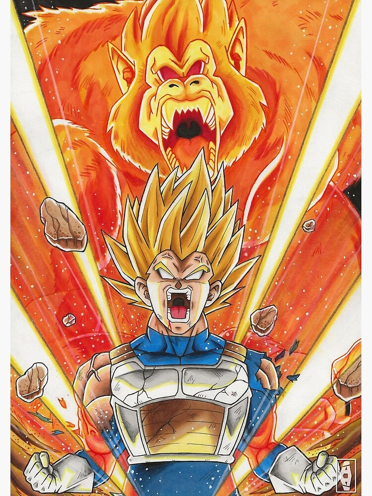 Super Saiyan God Goku & Vegeta (Dokkan Battle) Spiral Notebook