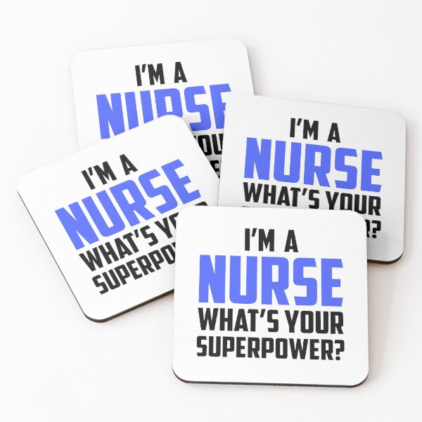 Item preview, I'm a Nurse What's Your Superpower Black designed and sold by strous.