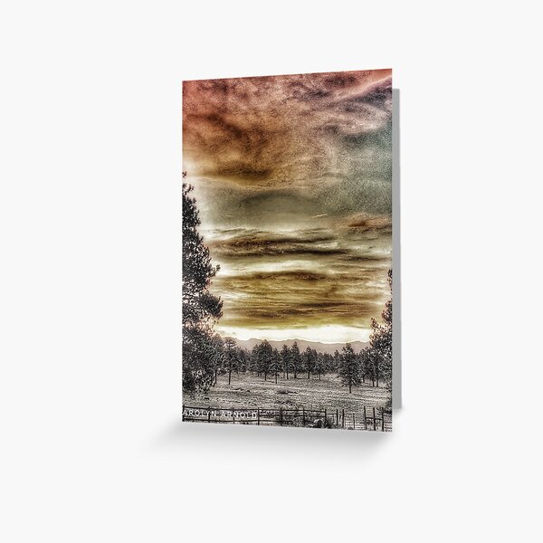 Colorado landscape Greeting Card