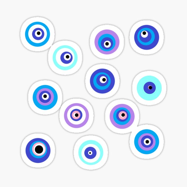 Talisman Blue Eyes (Mataki) Sticker