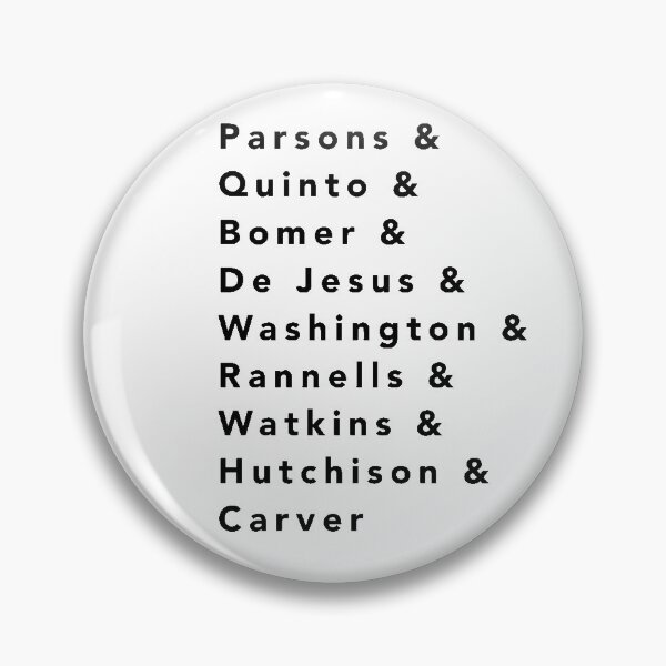 Item preview, Boys in the Band Cast Names [Black] designed and sold by Alaina Fritzinger.