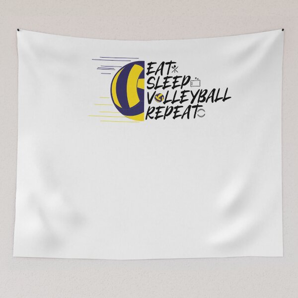 Item preview,   Eat sleep volleyball repeat designed and sold by YAHIA-14.