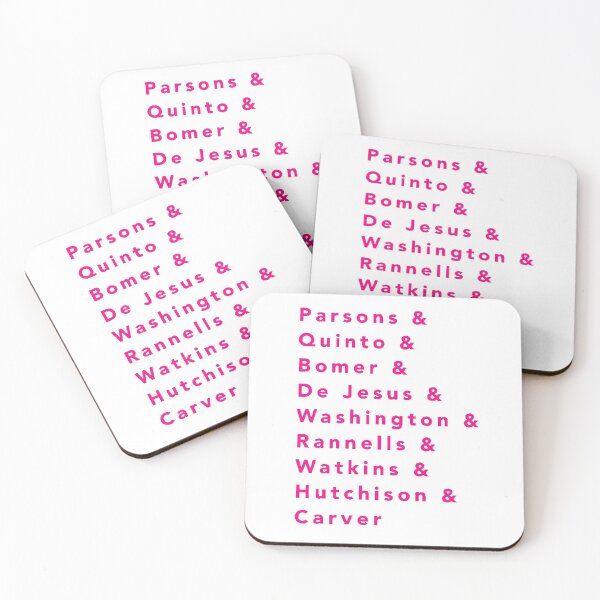 Item preview, Boys in the Band Cast Names [Pink] designed and sold by Alaina Fritzinger.