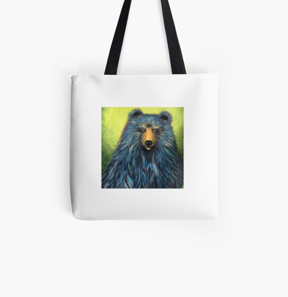 Boris The Blue All Over Print Tote Bag