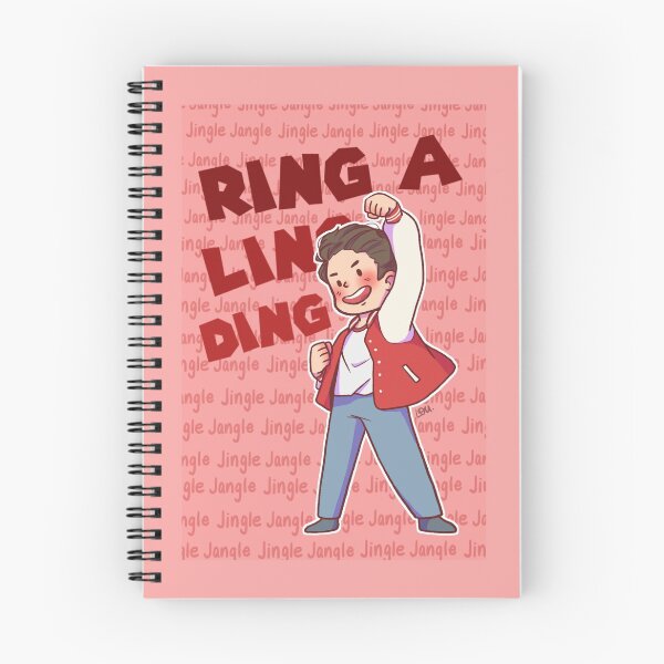Item preview, "Ring A Ling Ding" Christmas card STARKID designed and sold by meowlody.