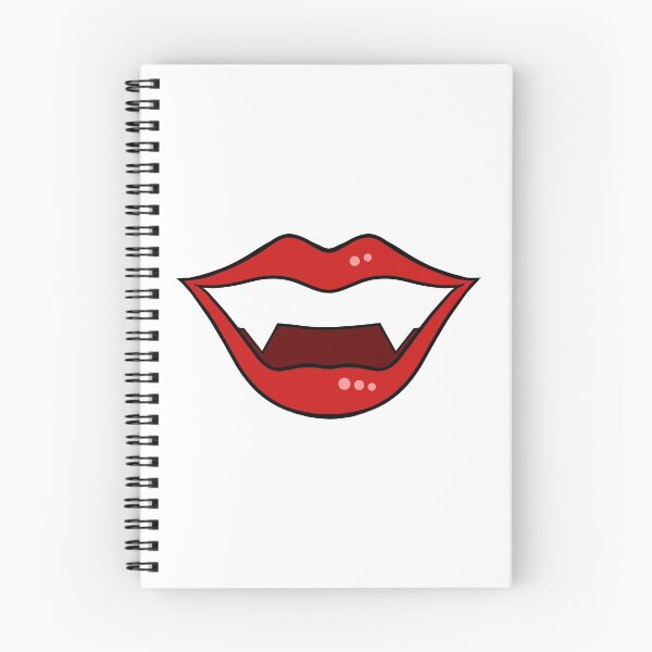 Item preview, Vampire lips 2 cartoon red designed and sold by ArtfulBonBon.