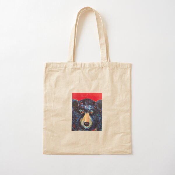 Frederick the Bear Cotton Tote Bag