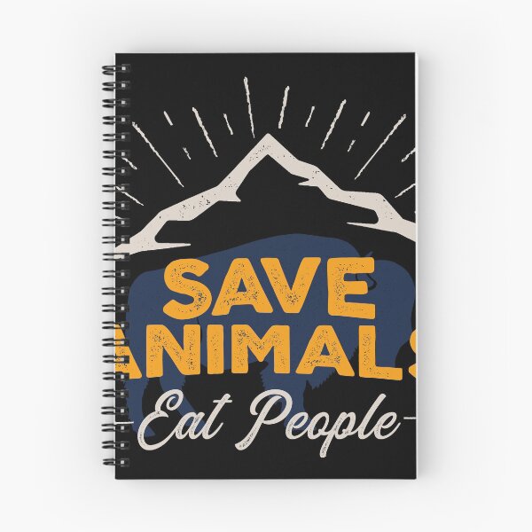 Item preview, Save Aimals Eat People  designed and sold by BestTshirtArt.