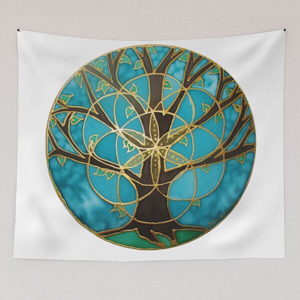 Item preview, Gold and Black Tree of Life  designed and sold by Designs By Creation.