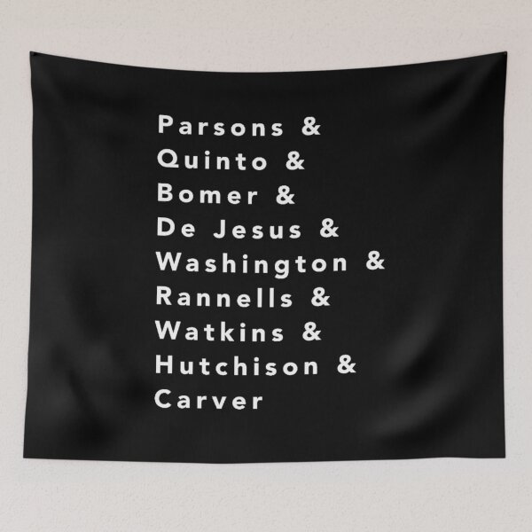 Item preview, Boys in the Band Cast Names [White] designed and sold by Alaina Fritzinger.