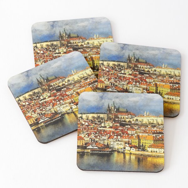 Item preview, Old town Prague (Praha) from Bridge Tower designed and sold by Newlander90.