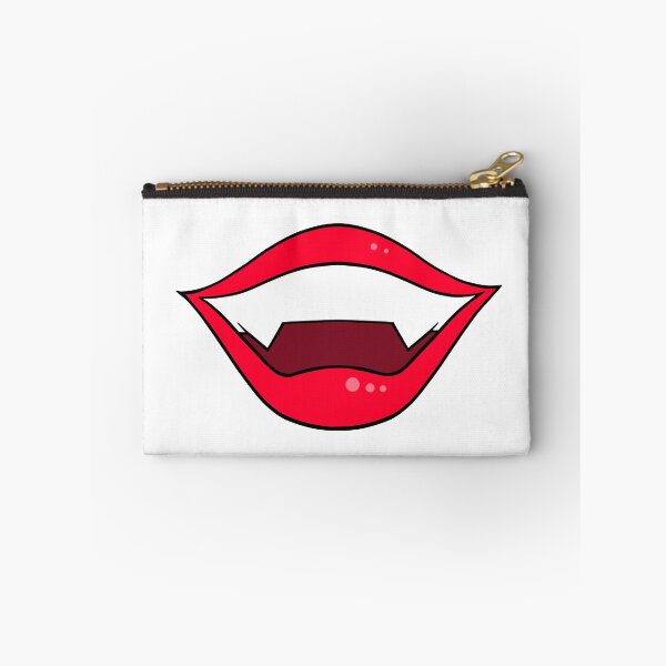 Item preview, Vampire lips cartoon red designed and sold by ArtfulBonBon.