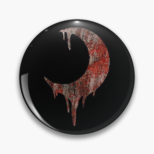 Item preview, Moon dripping red designed and sold by tada-leipzig.