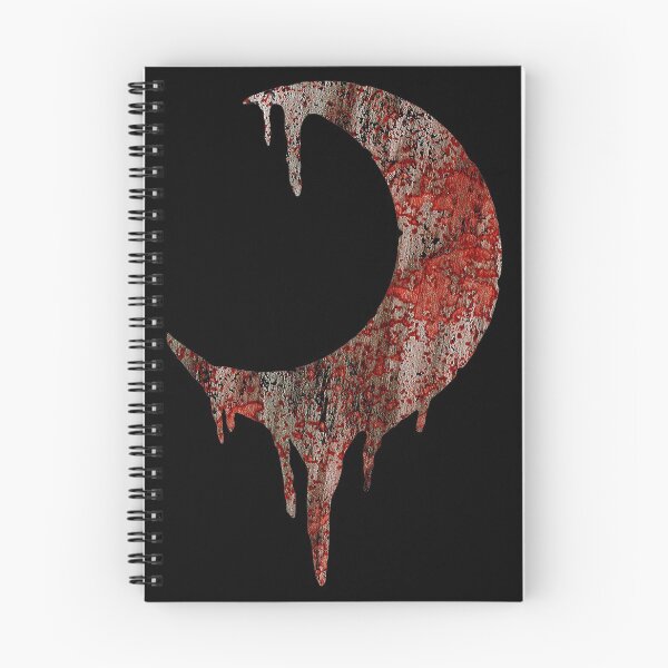 Item preview, Moon dripping red designed and sold by tada-leipzig.