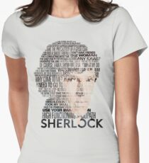 Sherlock Quotes Women's Fitted T-Shirt