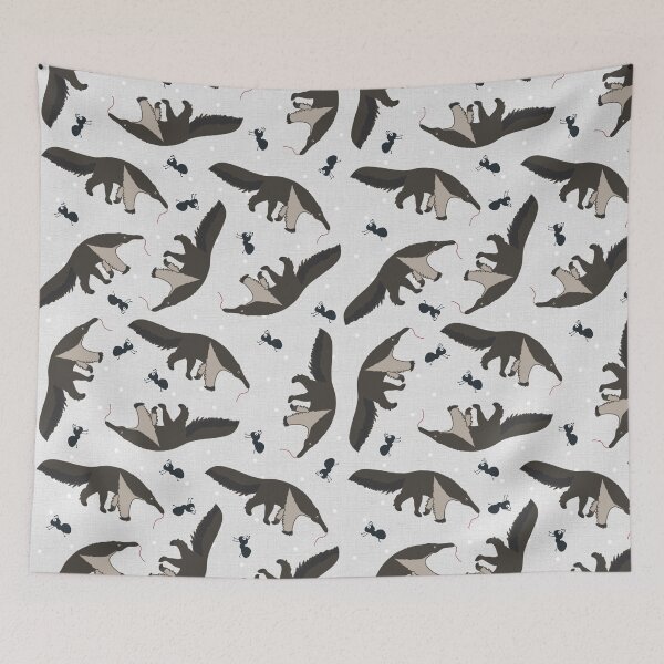 Item preview, Giant Anteaters and Ants All over Pattern designed and sold by Mommyisakeeper.