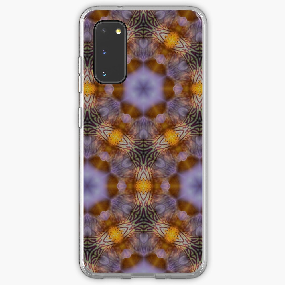 Flower kaleidoscope Samsung Galaxy Phone Case