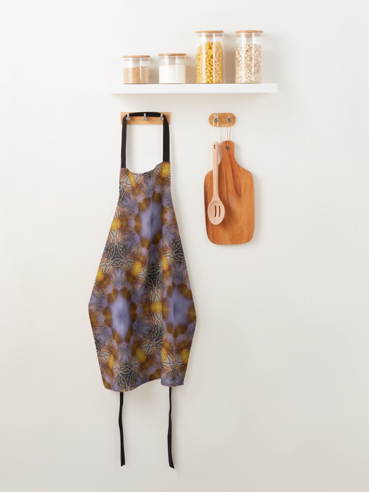 Alternate view of Flower kaleidoscope Apron