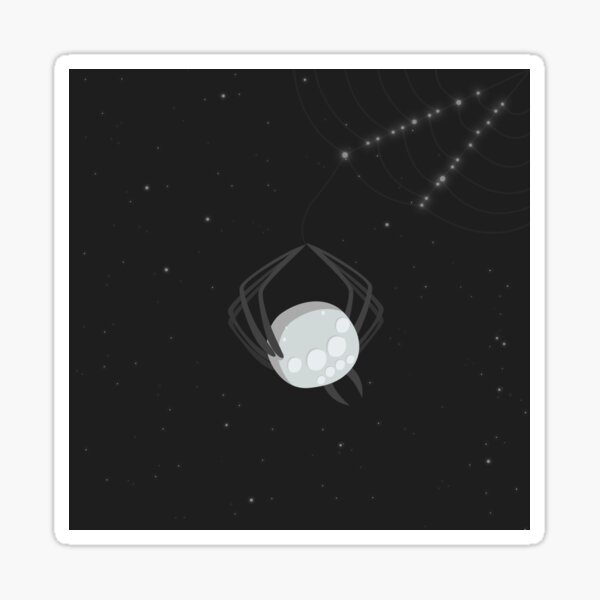 moonspider Sticker