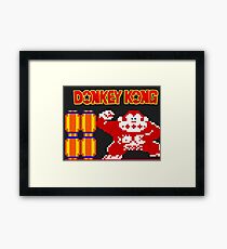 Donkey Kong Framed Print