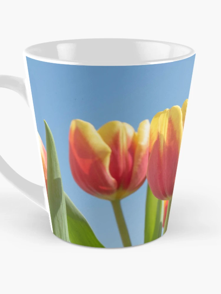 Thumbnail 3 of 4, Coffee Mug, Spring tulips designed and sold by EngineerGoC.