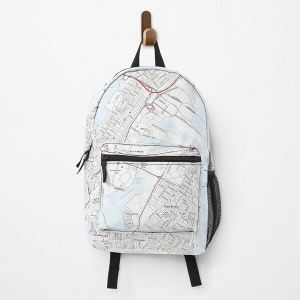 Item preview, Jersey City, NJ Topographical Map Clean designed and sold by PGHPhotoCo.
