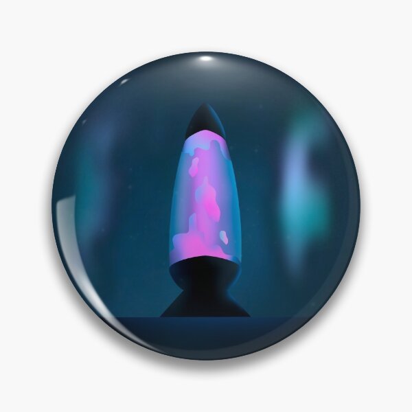 Item preview, Lava Lamp in Dark Room - Blue with Magenta designed and sold by KimVanG.