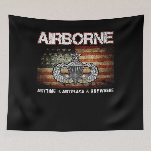 Item preview, Airborne Paratrooper Any Time Any Place designed and sold by BruceFaulkner.