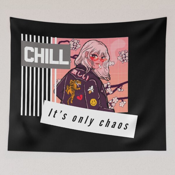 Item preview, Chill. It's only chaos. designed and sold by Newarre.
