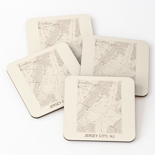 Item preview, Jersey City, NJ Topographical Map Vintage designed and sold by PGHPhotoCo.