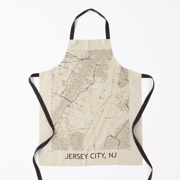Item preview, Jersey City, NJ Topographical Map Vintage designed and sold by PGHPhotoCo.