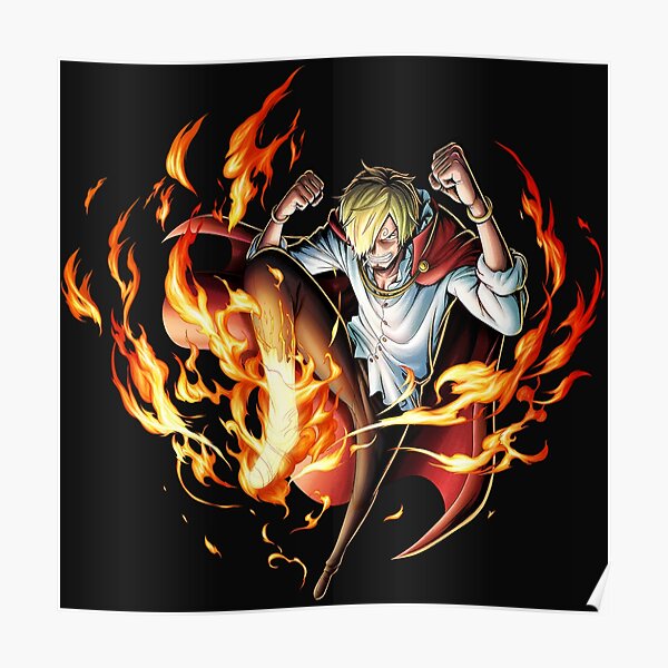 Wandbilder Sanji Redbubble