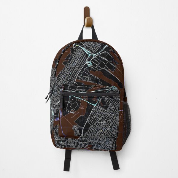 Item preview, Jersey City, NJ Topographical Map Dark designed and sold by PGHPhotoCo.