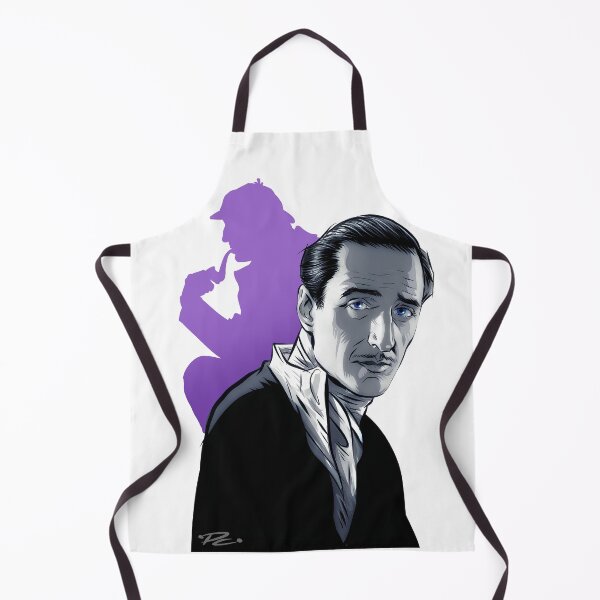 Item preview, Basil Rathbone - An illustration by Paul Cemmick designed and sold by TIGERDAVER.
