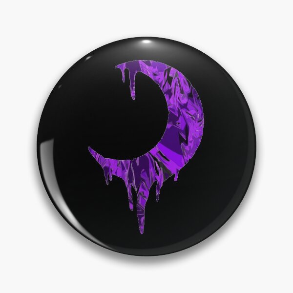 Item preview, Moon dripping purple designed and sold by tada-leipzig.