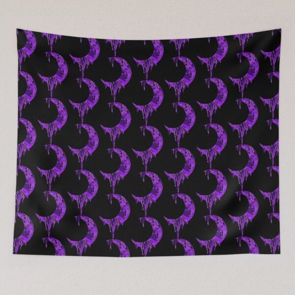 Item preview, Moon dripping purple designed and sold by tada-leipzig.