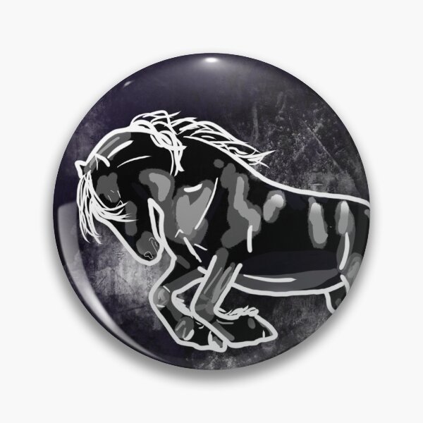 Item preview, Friesian in Metal designed and sold by doodlesbymaddie.