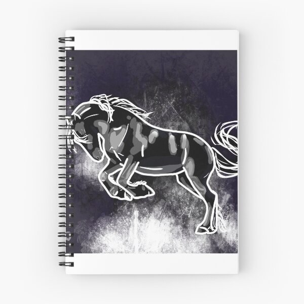 Item preview, Friesian in Metal designed and sold by doodlesbymaddie.