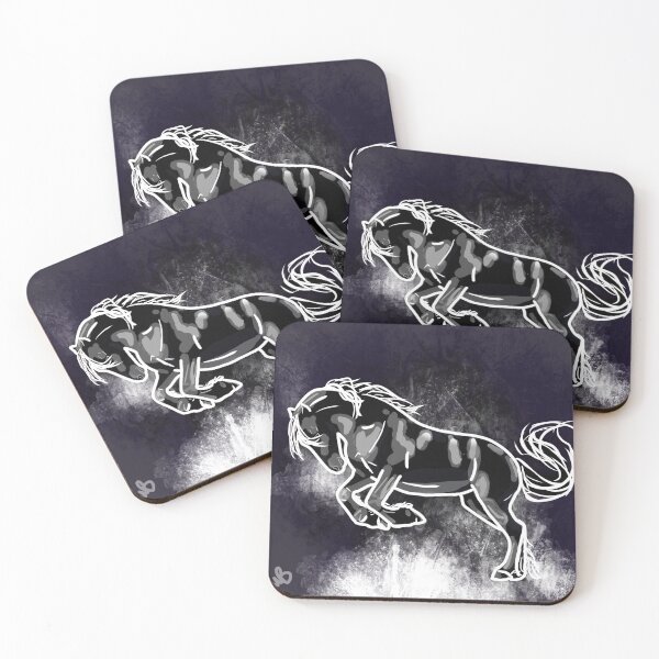 Item preview, Friesian in Metal designed and sold by doodlesbymaddie.