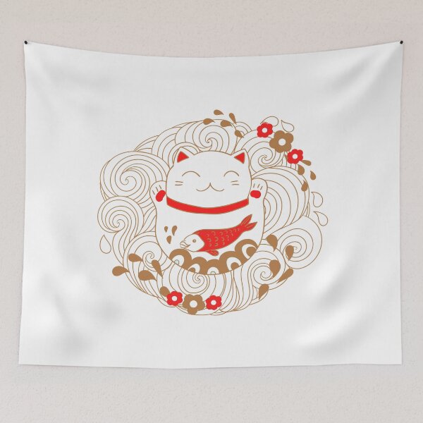 Item preview, Cute maneki neko designed and sold by Drozdova.