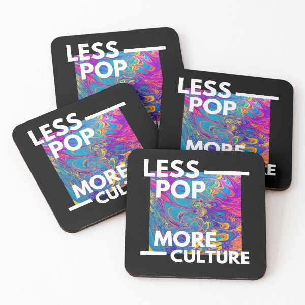 Item preview, Less Pop More Culture Abstract Pattern designed and sold by SAVWIS.