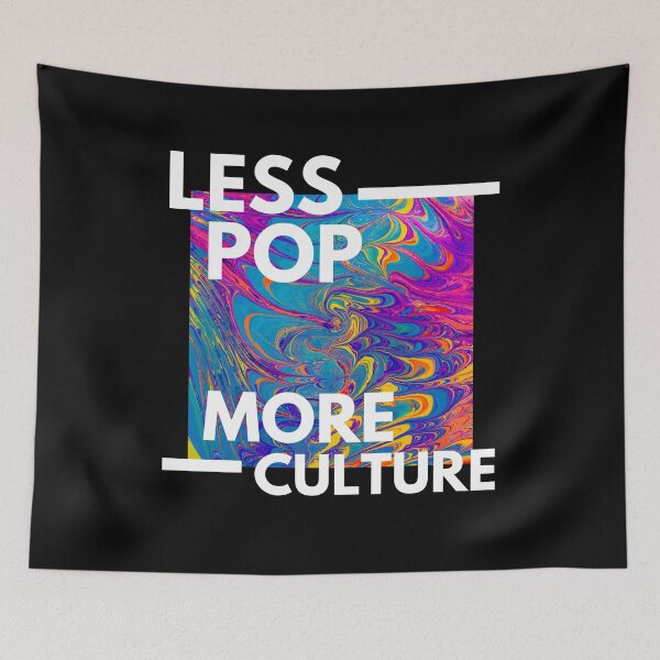 Item preview, Less Pop More Culture Abstract Pattern designed and sold by SAVWIS.