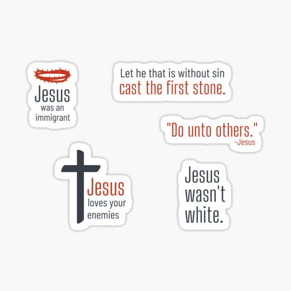 Radical Jesus Pack Sticker