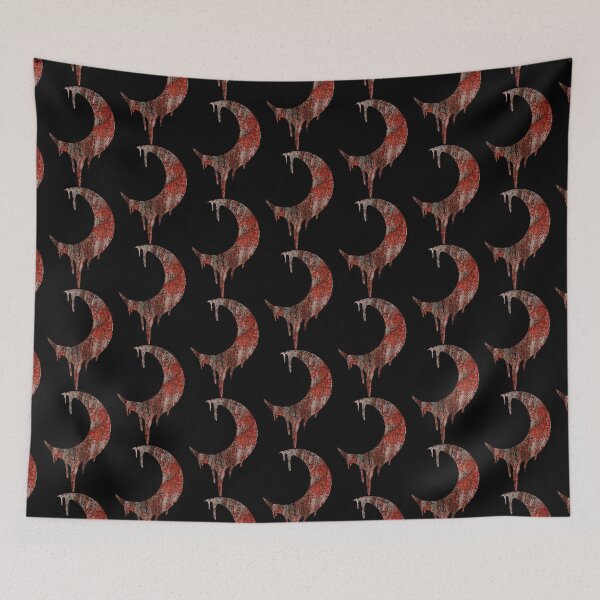 Item preview, Moon dripping red designed and sold by tada-leipzig.