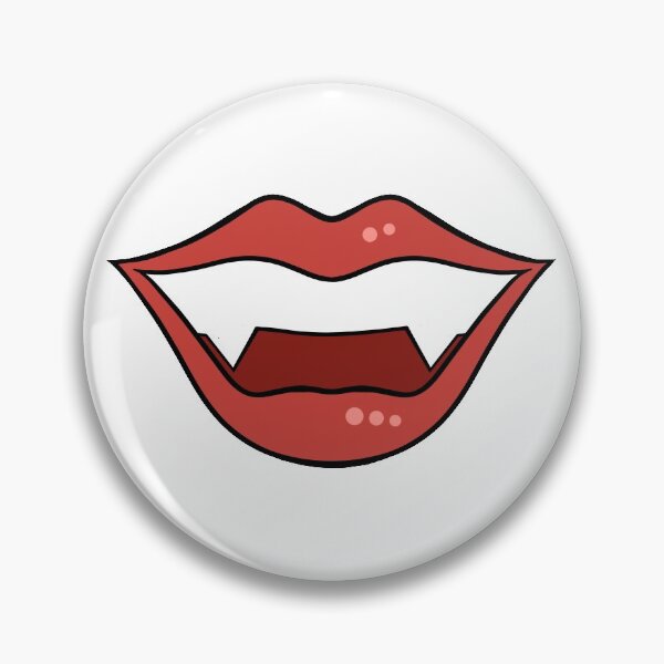 Item preview, Vampire lips 2 cartoon orange blush designed and sold by ArtfulBonBon.