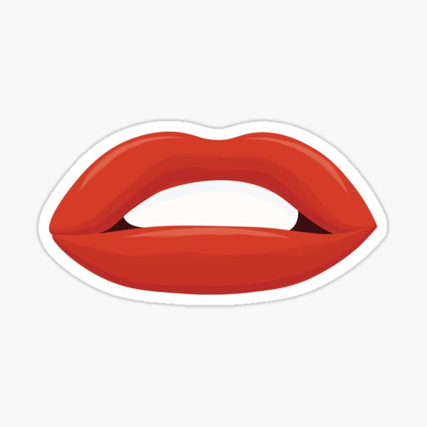 Marylin Monroe Lips Sticker