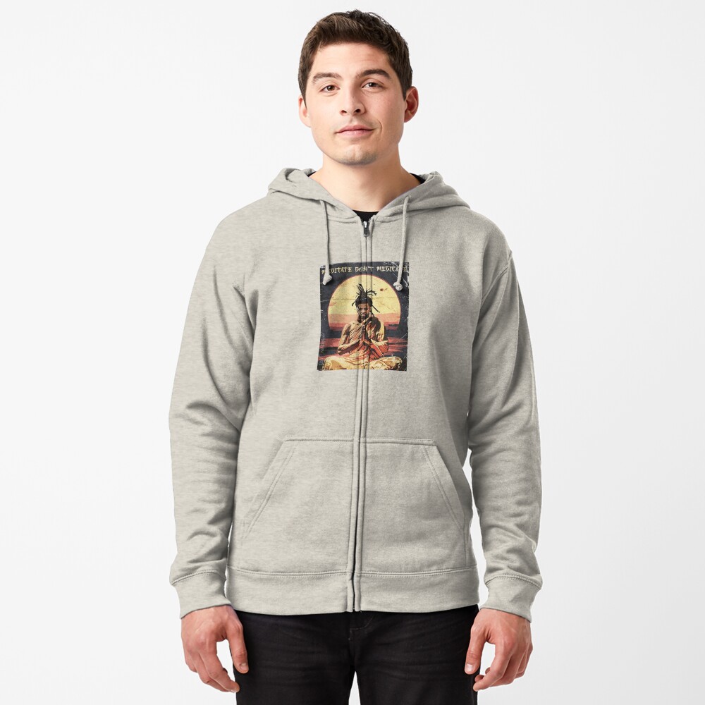 J cole meditate hoodie hotsell