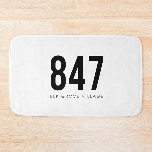 Item preview, Elk Grove Village, IL - 847 Area Code design designed and sold by CartoCreative.