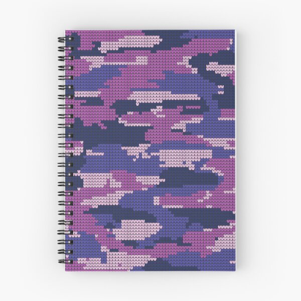 Item preview, Purple Camouflage Knitted Pattern designed and sold by MonsaviFashion.